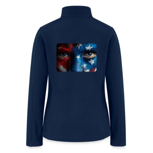 USA: Painted for the Flag - Women’s Soft Shell Jacket