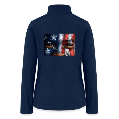 USA: Three Panels of Pride - Women’s Soft Shell Jacket