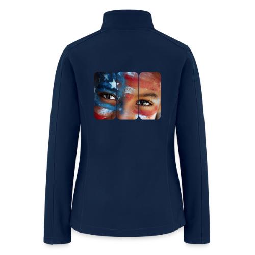 USA: Eyes of the Flag - Women’s Soft Shell Jacket