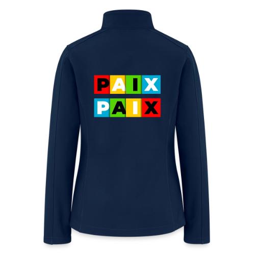 Peace in Colour - Women’s Soft Shell Jacket