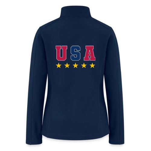 USA Varsity Stars - Women’s Soft Shell Jacket