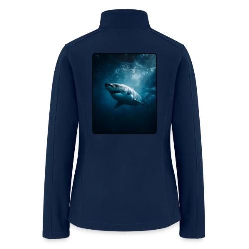 Great White Shark Ocean Design - Women’s Soft Shell Jacket