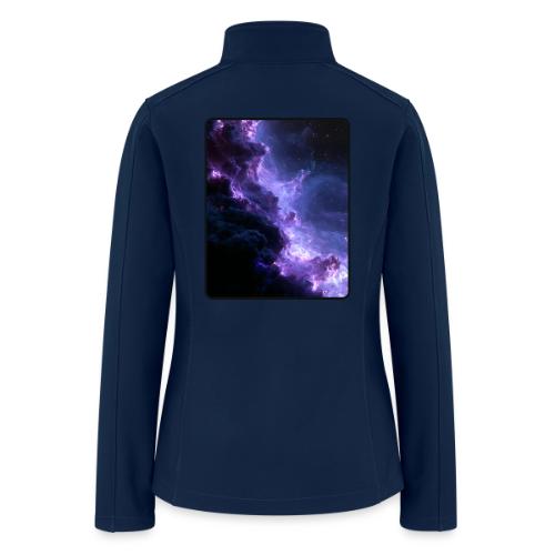 Purple Nebula Space Design - Women’s Soft Shell Jacket