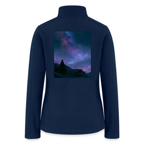 Stargazer Nebula Night Sky Art - Women’s Soft Shell Jacket