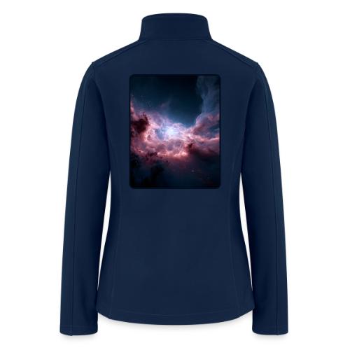 Radiant Cosmic Nebula Artwork - Women’s Soft Shell Jacket