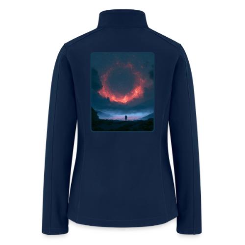 Supernova Reflection Space Scene - Women’s Soft Shell Jacket