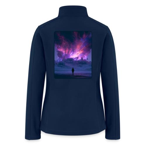 Cosmic Supernova Night Design - Women’s Soft Shell Jacket