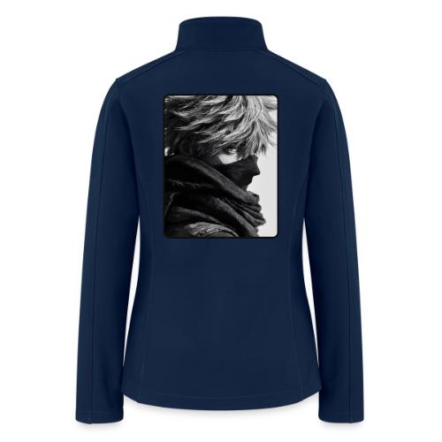 Battle-Worn Ninja Portrait - Women’s Soft Shell Jacket