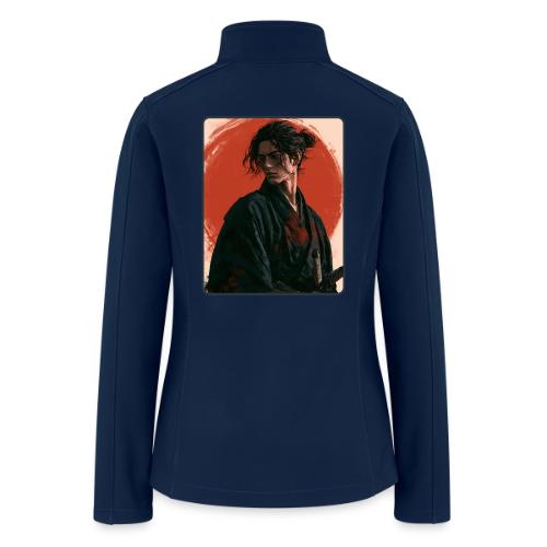 Samurai Beneath the Red Sun - Women’s Soft Shell Jacket