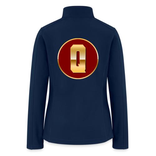 Letter Q – Capital Varsity Alphabet Monogram - Women’s Soft Shell Jacket