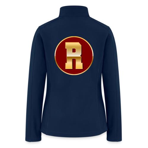Letter R – Capital Varsity Alphabet Monogram - Women’s Soft Shell Jacket
