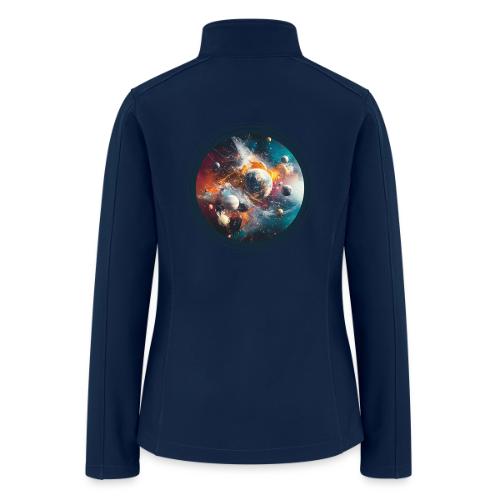 Planets in Acrylic Dreams - Women’s Soft Shell Jacket