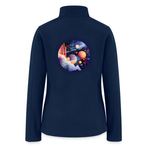 Floating Planetscape - Women’s Soft Shell Jacket