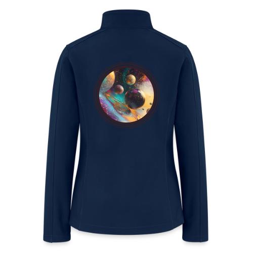 Planets in the Abstract - Women’s Soft Shell Jacket