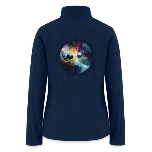 Chaotic Color Planets - Women’s Soft Shell Jacket