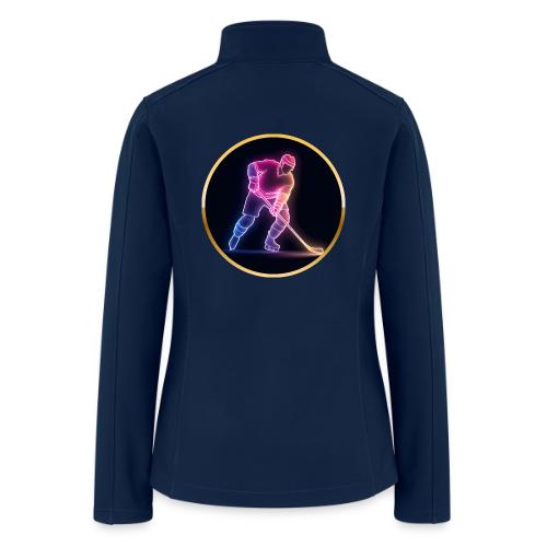 Hockey: Neon Ice Rush - Women’s Soft Shell Jacket