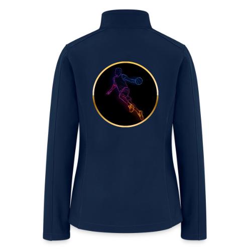 Basketball: Neon Jump Shot - Women’s Soft Shell Jacket