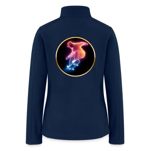 Skateboarding: Golden Trick Rider - Women’s Soft Shell Jacket