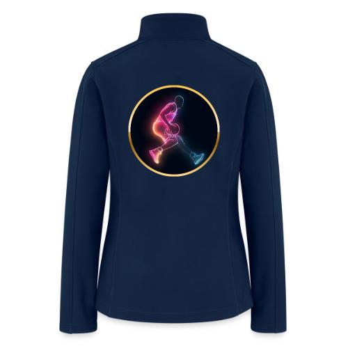 Basketball: Golden Court Glow - Women’s Soft Shell Jacket