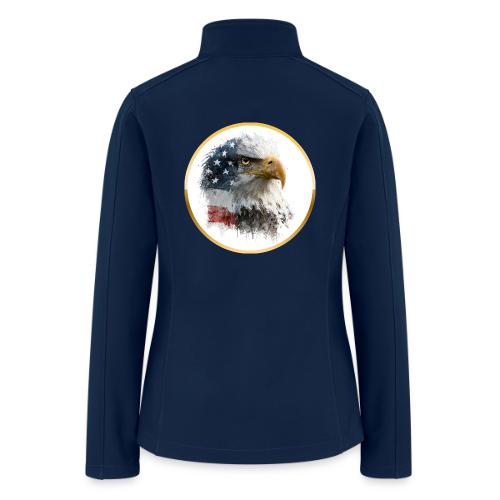 USA: Patriot Wing Emblem - Women’s Soft Shell Jacket