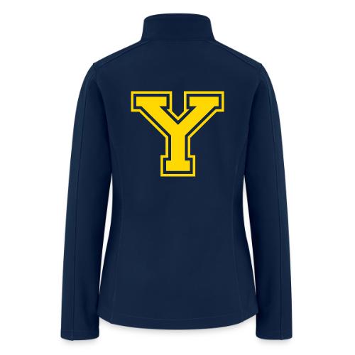 Letter Y – Capital Athletic Alphabet Monogram - Women’s Soft Shell Jacket