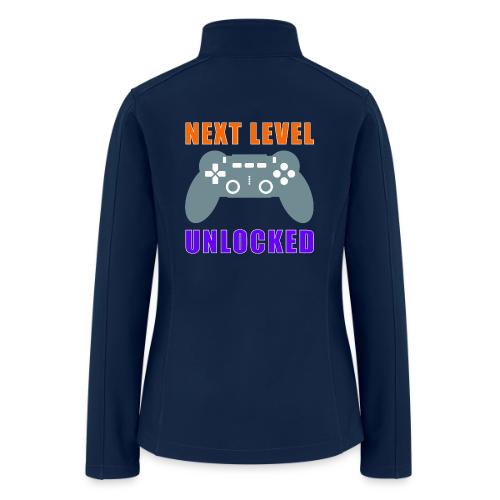 Next Level Unlocked Gamer Design - Women’s Soft Shell Jacket
