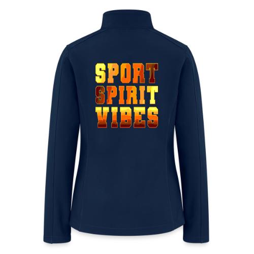Sport Spirit Vibes Gradient - Women’s Soft Shell Jacket