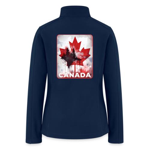 Canada's Maple Leaf Pride - Women’s Soft Shell Jacket
