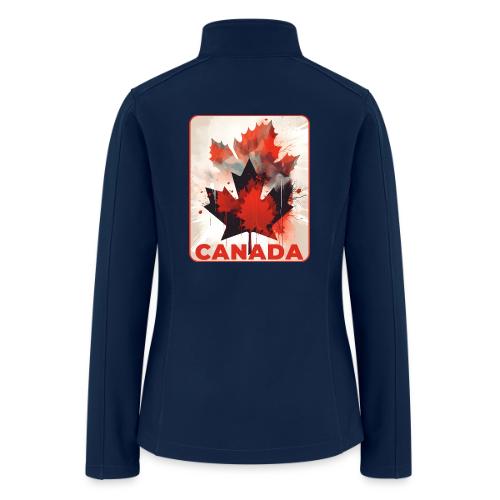 Canada Inked Leaf - Women’s Soft Shell Jacket