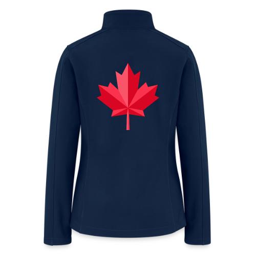 Canadian red maple leaf - Women’s Soft Shell Jacket