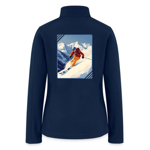 Mountain Skiing Vibes - Women’s Soft Shell Jacket