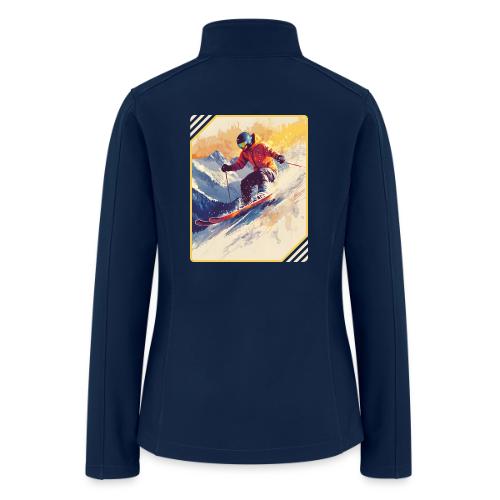 Skiing Through Snow Dreams - Women’s Soft Shell Jacket