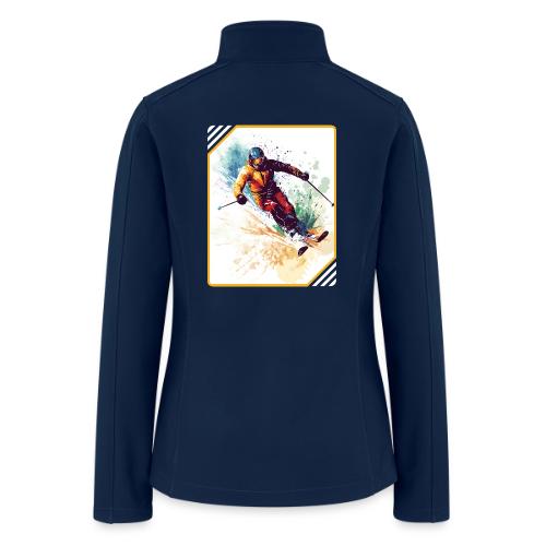 Winter Skiing Escape - Women’s Soft Shell Jacket