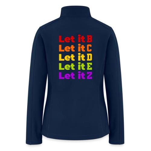 Let It Be Alphabetical - Women’s Soft Shell Jacket