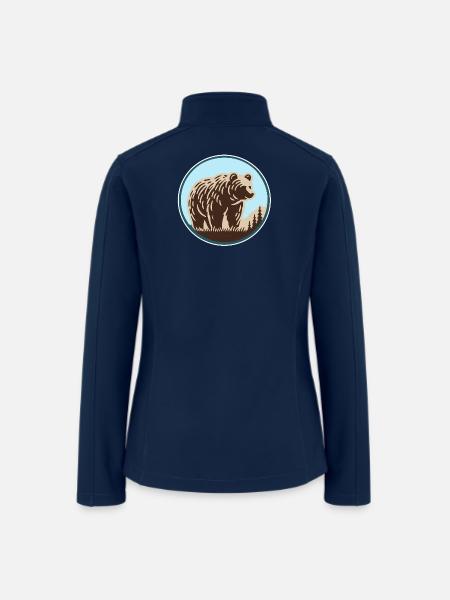 We love nature - Women’s Soft Shell Jacket - navy