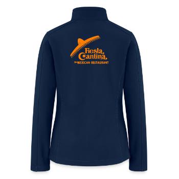 Fiesta Cantina Retro Tee - Women’s Soft Shell Jacket - navy - Back