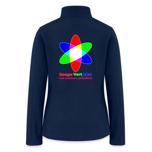RGB Primary Colors - Women’s Soft Shell Jacket
