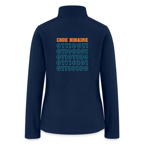 Hi in binary code - Women’s Soft Shell Jacket