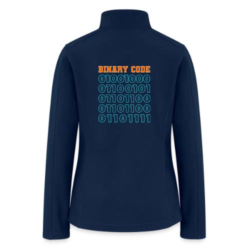 Say Hello in Binary code - Women’s Soft Shell Jacket