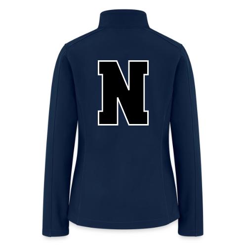 Varsity Letter N Athletic Font Graphic - Women’s Soft Shell Jacket