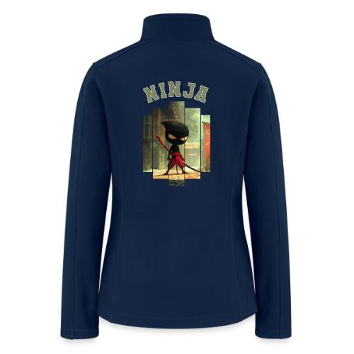 Cute Ninja Attack - Women’s Soft Shell Jacket