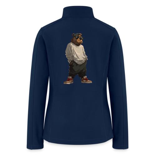 Urban Streetwear Bear Cool Apparel Design - Women’s Soft Shell Jacket