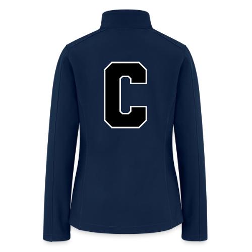 Varsity Letter C Collegiate Monogram - Women’s Soft Shell Jacket