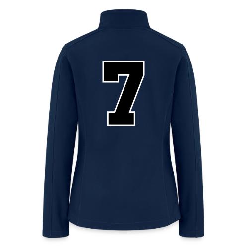 Varsity Number 7 Athletic Look - Women’s Soft Shell Jacket