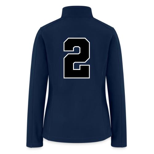 Varsity Number 2 Sports Design - Women’s Soft Shell Jacket