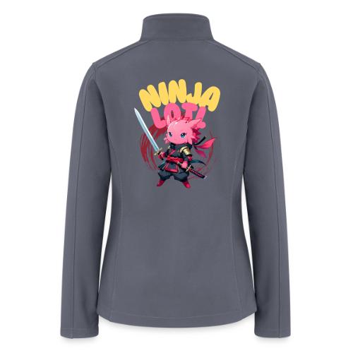 Kawaii Axolotl Ninja - Women’s Soft Shell Jacket