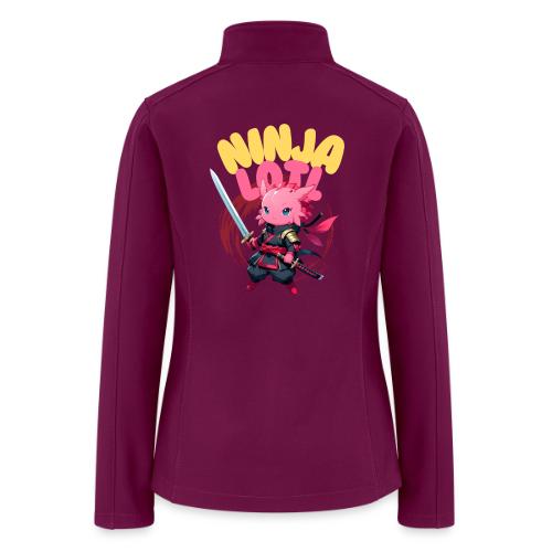 Kawaii Axolotl Ninja - Women’s Soft Shell Jacket