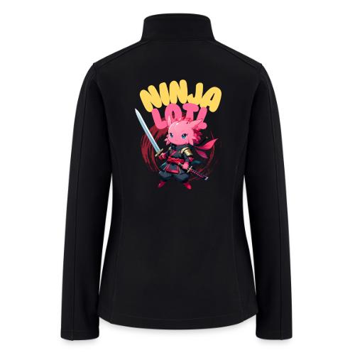 Kawaii Axolotl Ninja - Women’s Soft Shell Jacket