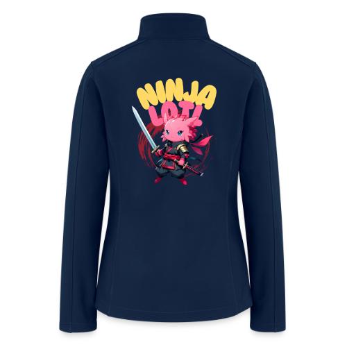 Kawaii Axolotl Ninja - Women’s Soft Shell Jacket
