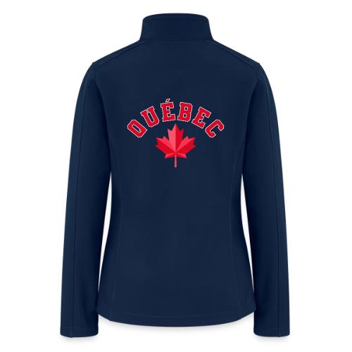 Quebec with maple leaf - Women’s Soft Shell Jacket